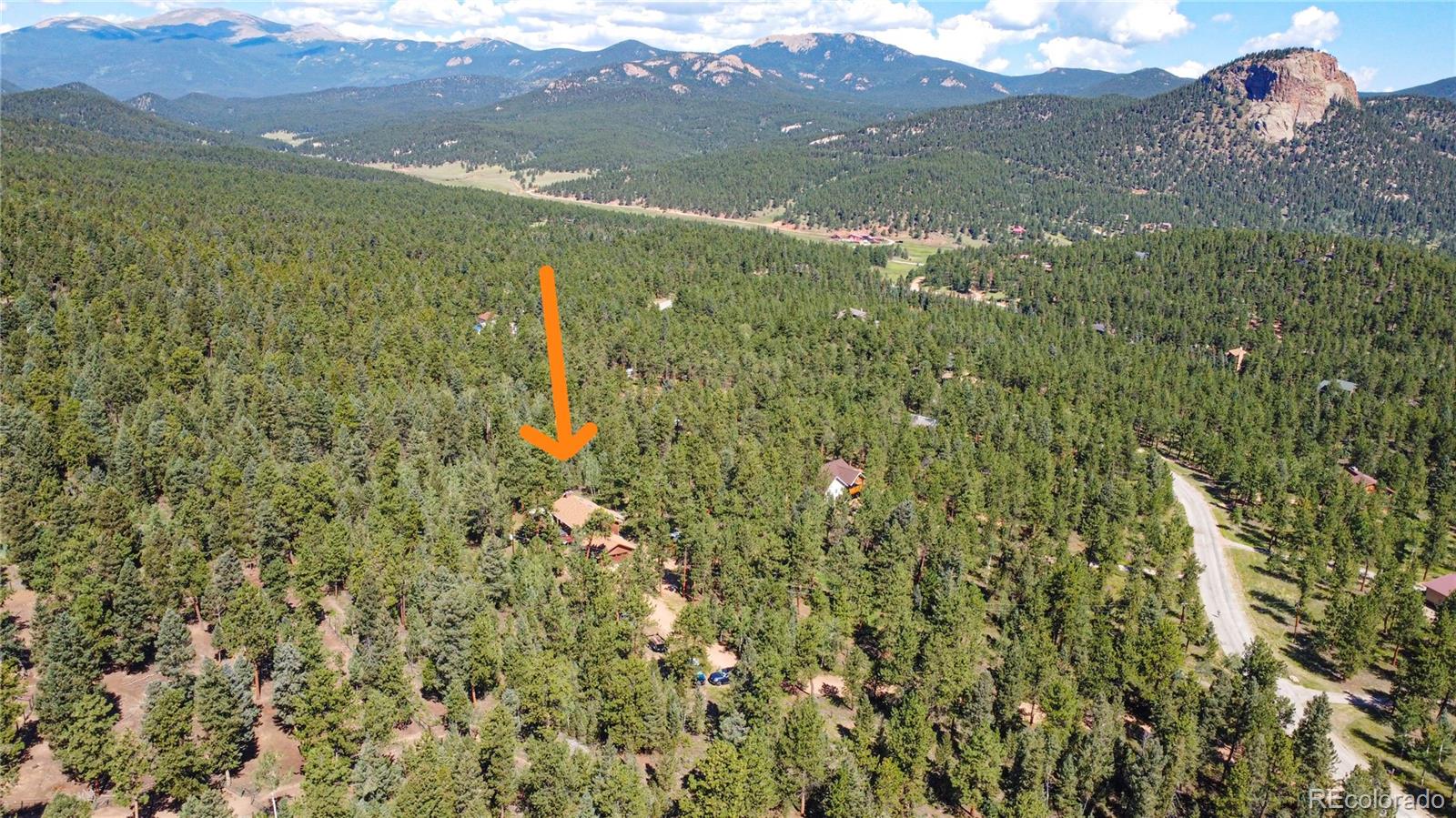 444 Nova Road Pine, CO 80470 - Photo 40 of 40 a view of a lake from a yard