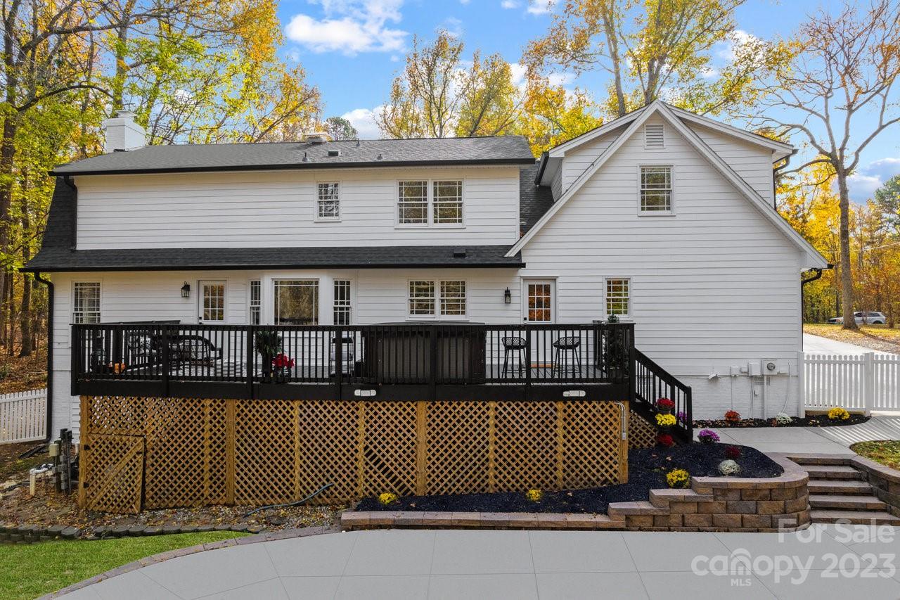 4215 Kuykendall Road Charlotte, NC 28270 - Photo 41 of 43 a front view of a house with a garage