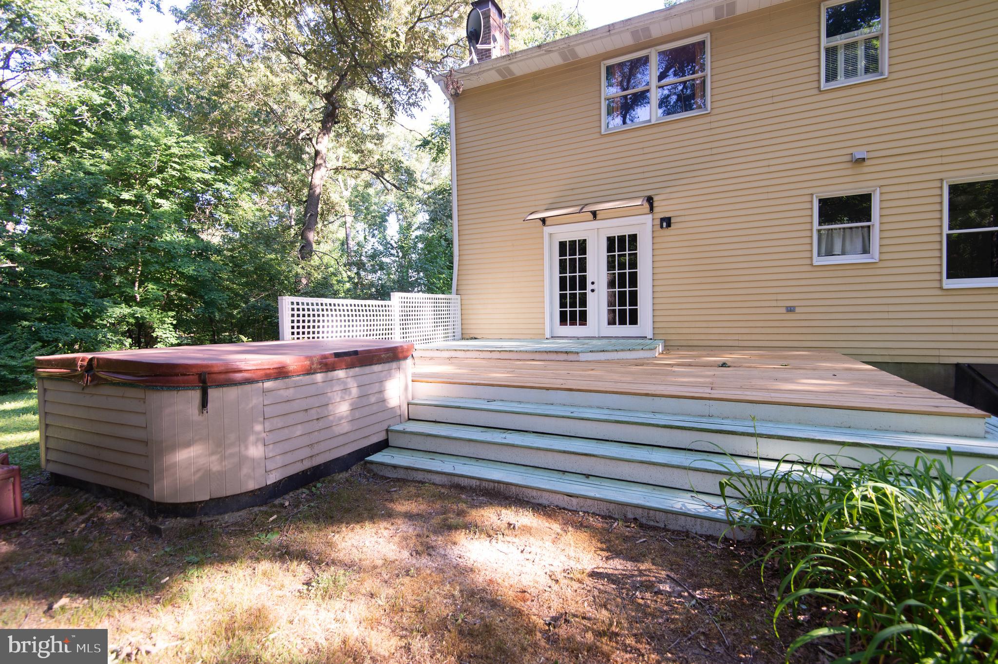 10774 Chapel Road Cordova, MD 21625 - Photo 48 of 76 Rear view of platform deck and hot tub