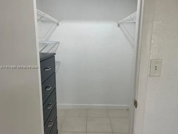 a view of walk in closet