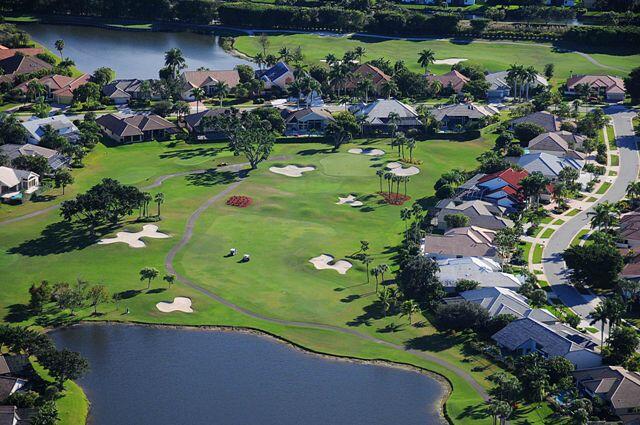 10403 Stonebridge Boulevard Boca Raton, FL 33498 - Photo 41 of 51 a view of a garden