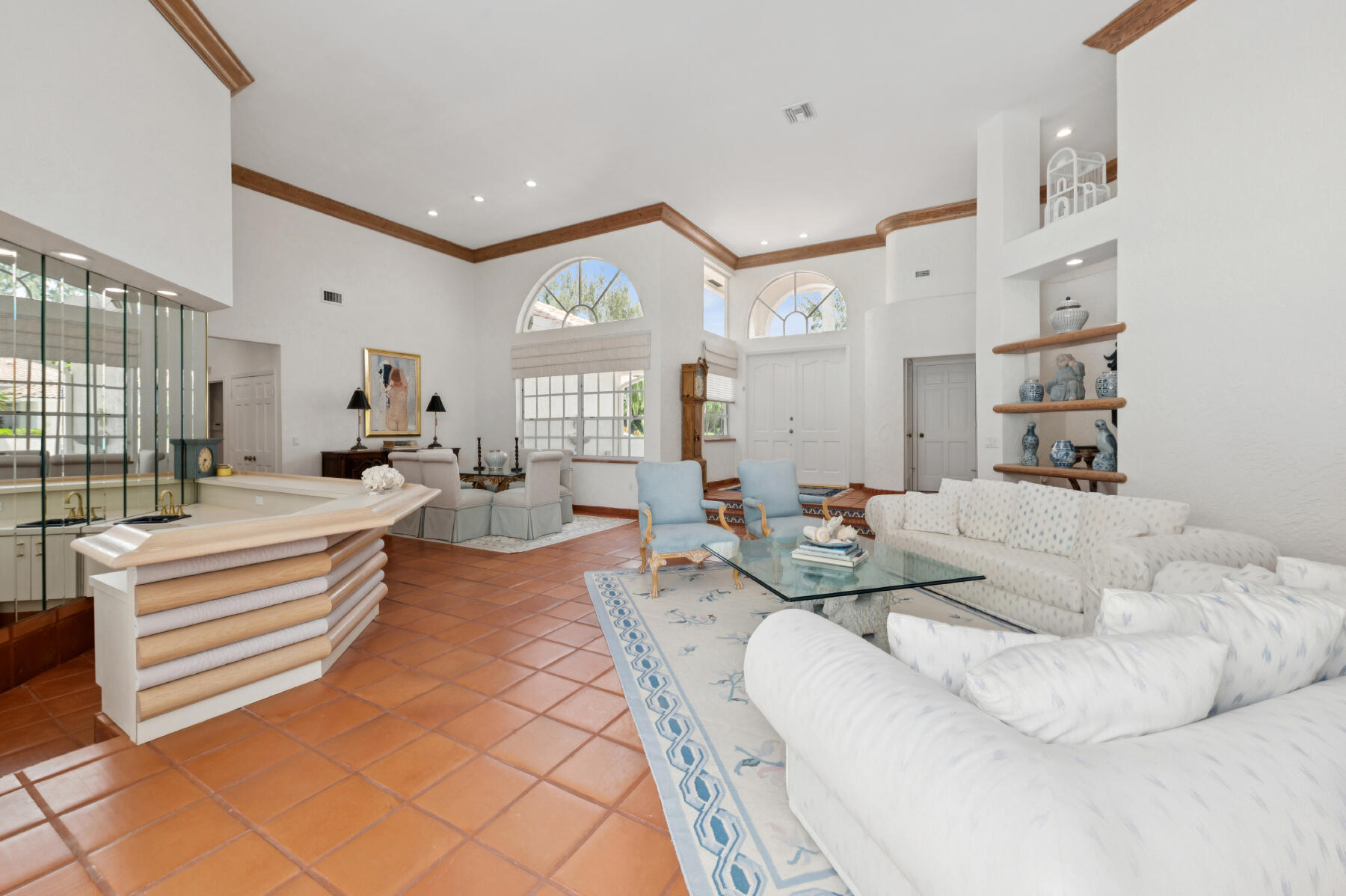 10403 Stonebridge Boulevard Boca Raton, FL 33498 - Photo 8 of 51 a living room with furniture and a large window