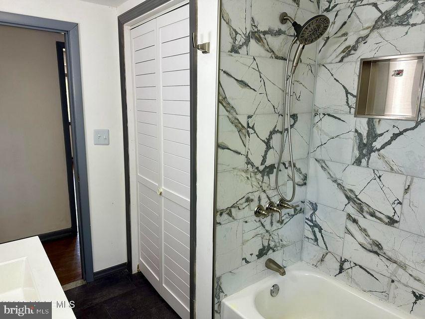 135 South Main Street Barnegat, NJ 08005 - Photo 14 of 35 a bathroom with a bathtub and shower