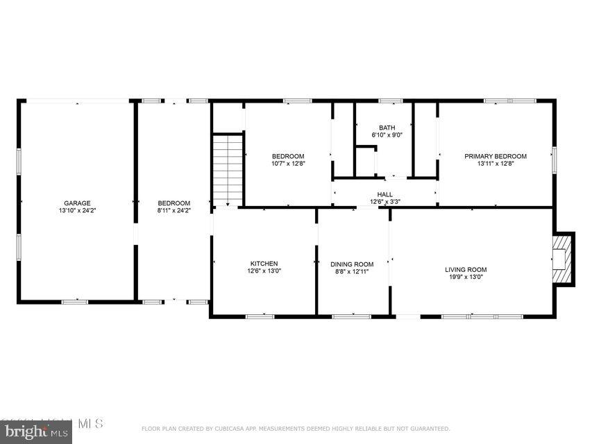 135 South Main Street Barnegat, NJ 08005 - Photo 21 of 35 a picture of a floor plan