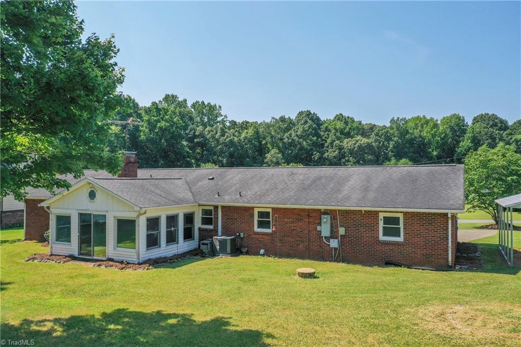 167 Fairway Road Advance, NC 27006 - Photo 25 of 35 rear view of home