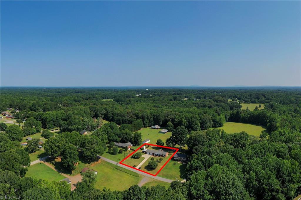167 Fairway Road Advance, NC 27006 - Photo 5 of 35 aerial view of home