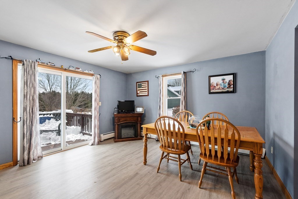 164 Sterling Road Princeton, MA 01541 - Photo 8 of 36 a view of a dining room with furniture window and outside view