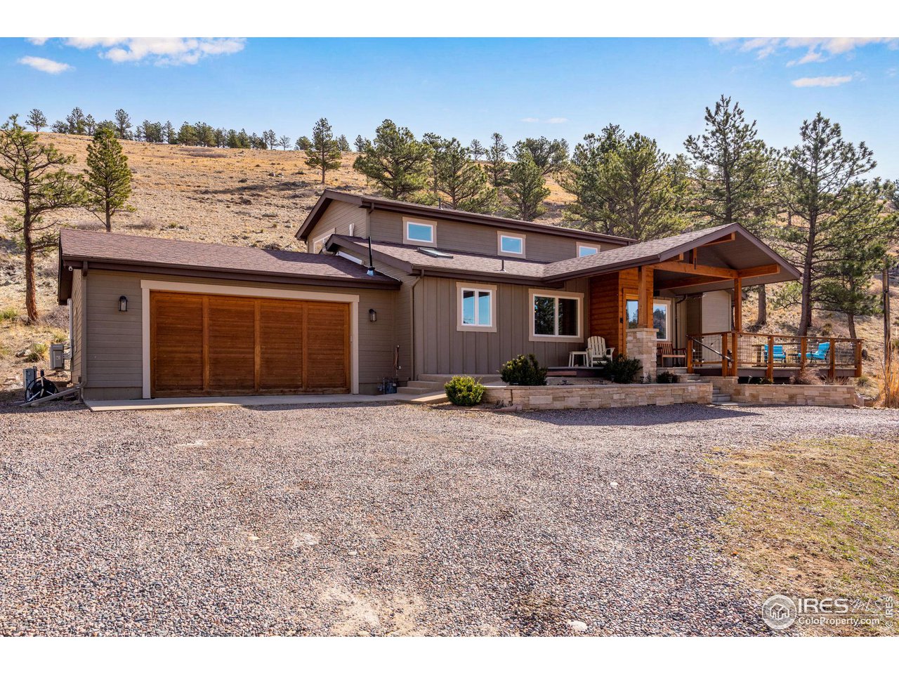 5508 Olde Stage Road Boulder, CO 80302 - Photo 3 of 40 Front of Property and Garage