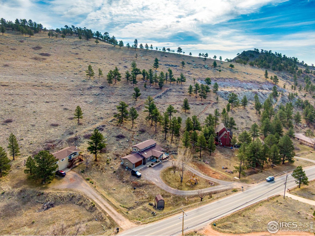 5508 Olde Stage Road Boulder, CO 80302 - Photo 38 of 40 Aerial of Property