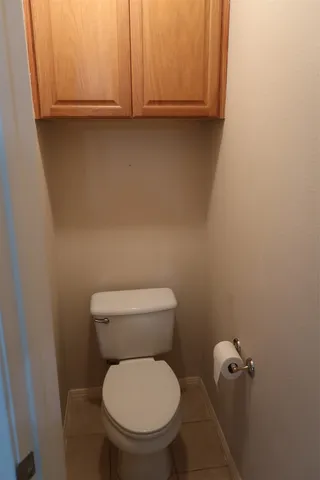 a close view of closet