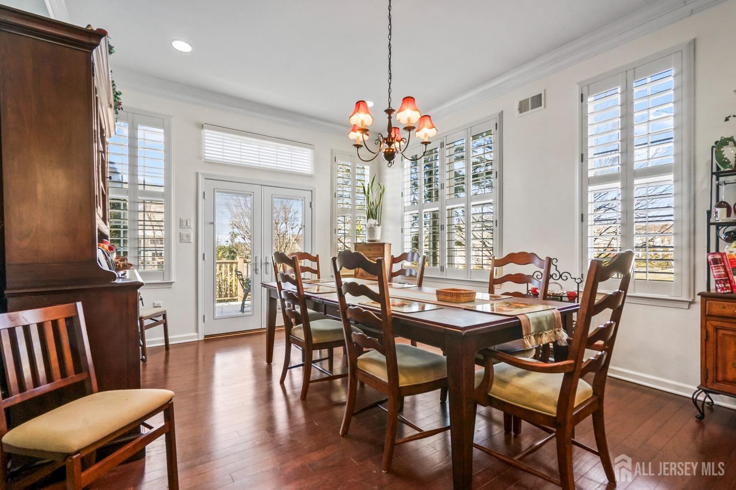 47 Kings Mill Road Monroe Township, NJ 08831 - Photo 15 of 38 a view of a dining room with furniture window and outside view