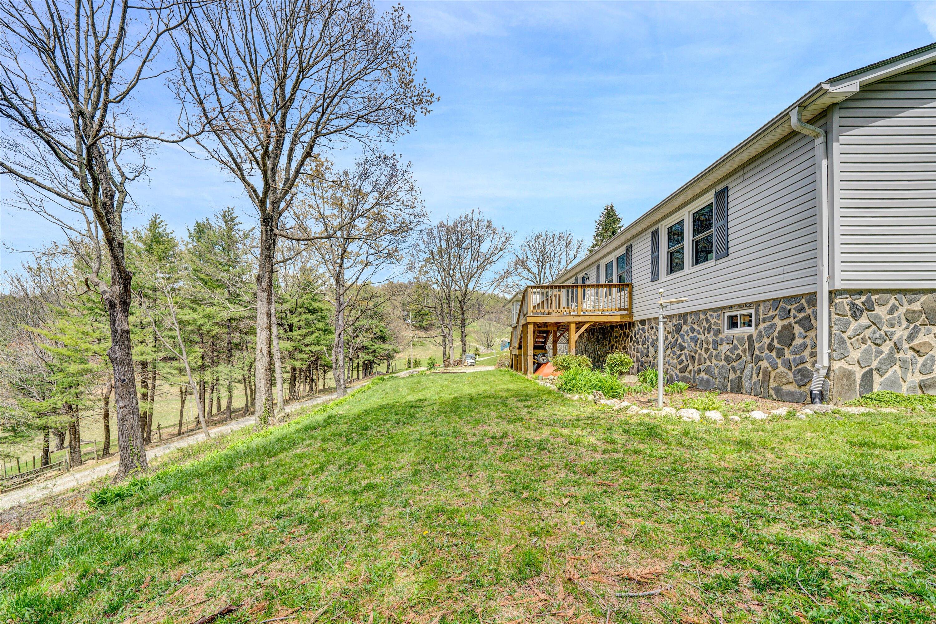 10610 Slings Gap Road Bent Mountain, VA 24059 - Photo 47 of 61 Rear of Property