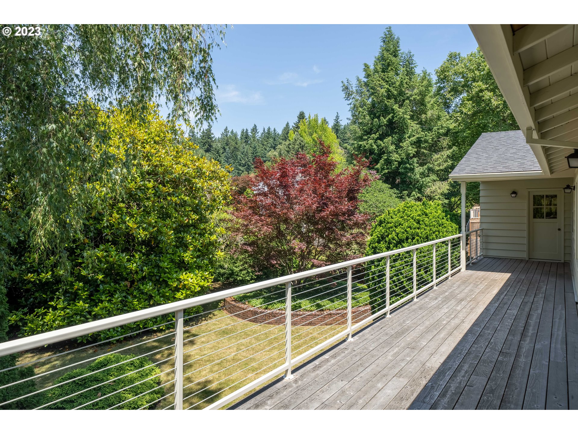 3815 Southwest 50th Avenue Portland, OR 97221 - Photo 26 of 36 a view of balcony with wooden floor and outdoor space