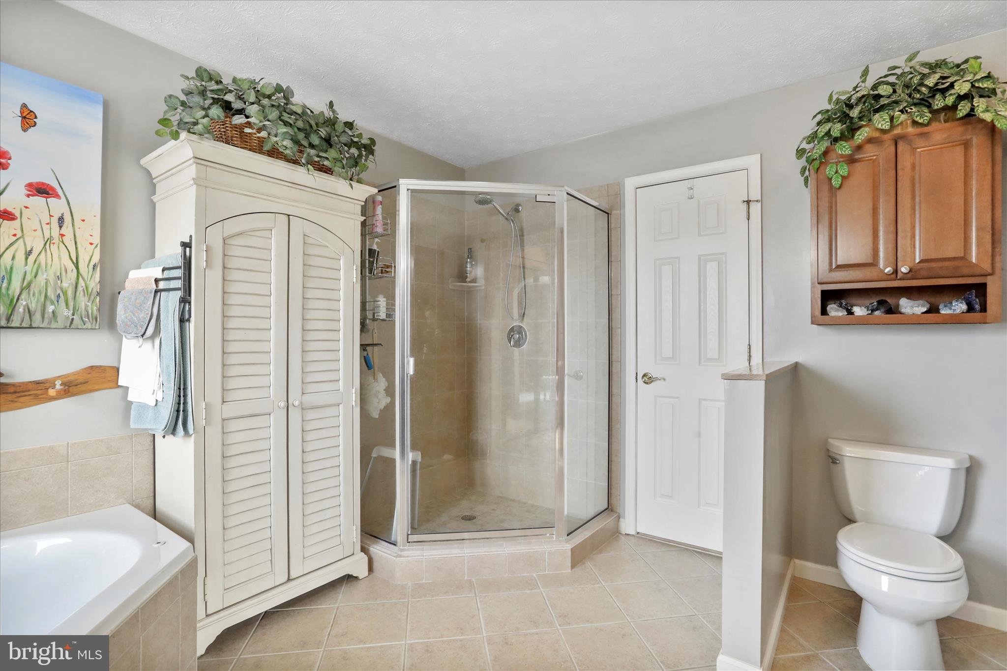 5670 Long Meadow Road Middletown, VA 22645 - Photo 17 of 61 a bathroom with a toilet sink and shower