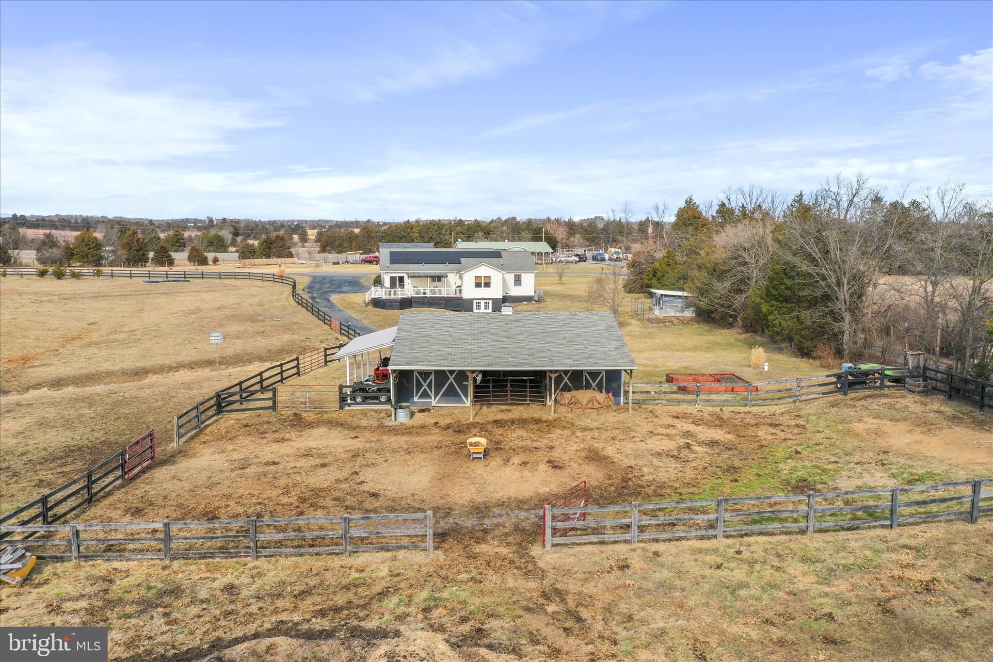 5670 Long Meadow Road Middletown, VA 22645 - Photo 52 of 61 a view of a lake with houses
