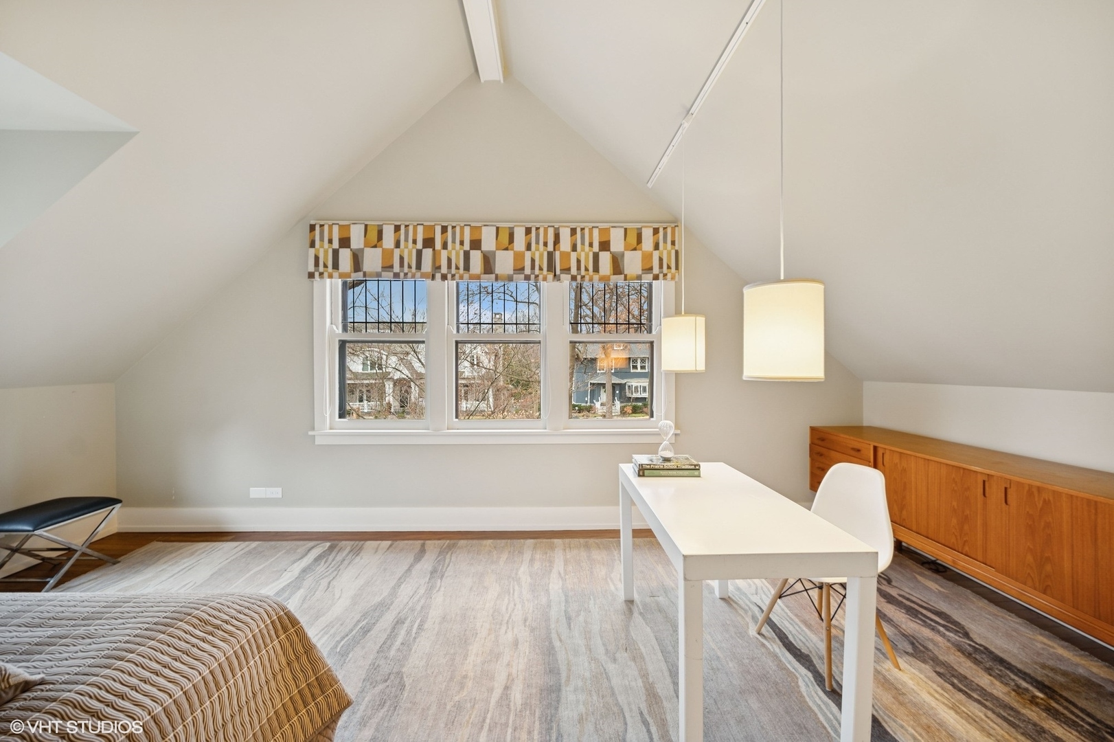 822 Bryant Avenue Winnetka, IL 60093 - Photo 18 of 37 a bed sitting in a bedroom next to a window