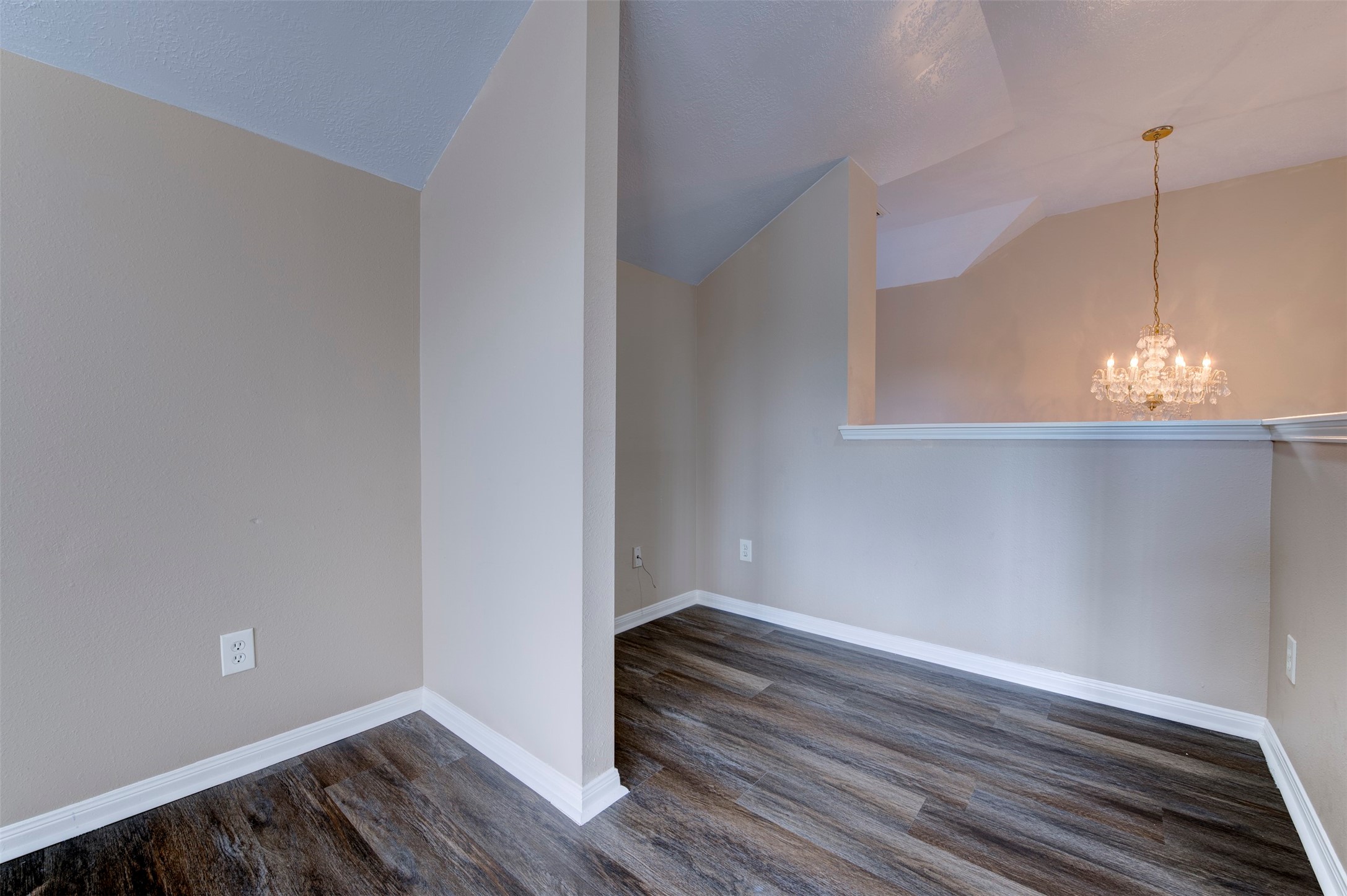 9214 Windy Spring Court Houston, TX 77089 - Photo 36 of 50 a view of a room with wooden floor and a window