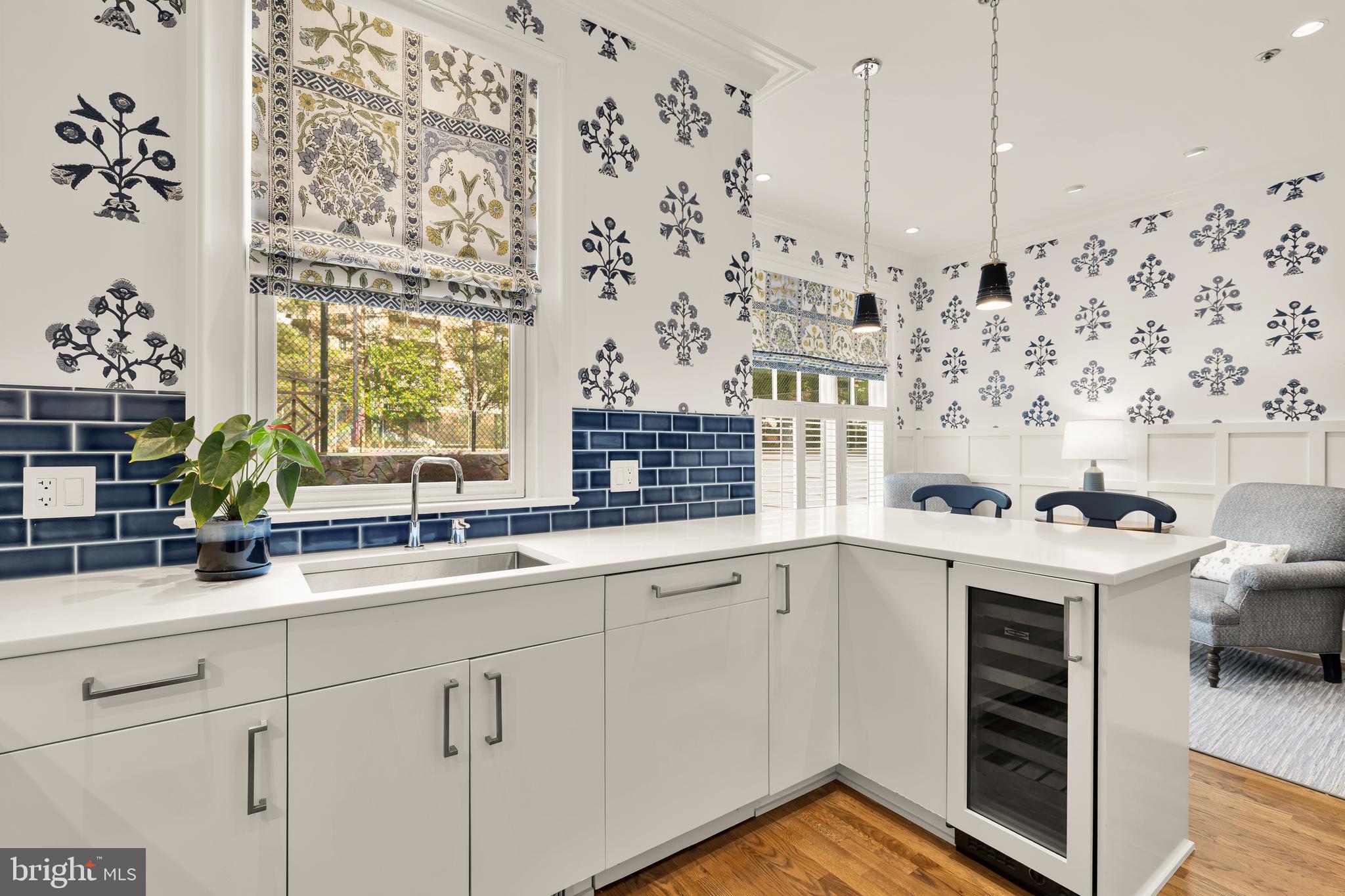 7449 Arlington Road Bethesda, MD 20814 - Photo 15 of 35 a view of kitchen with sink and natural light