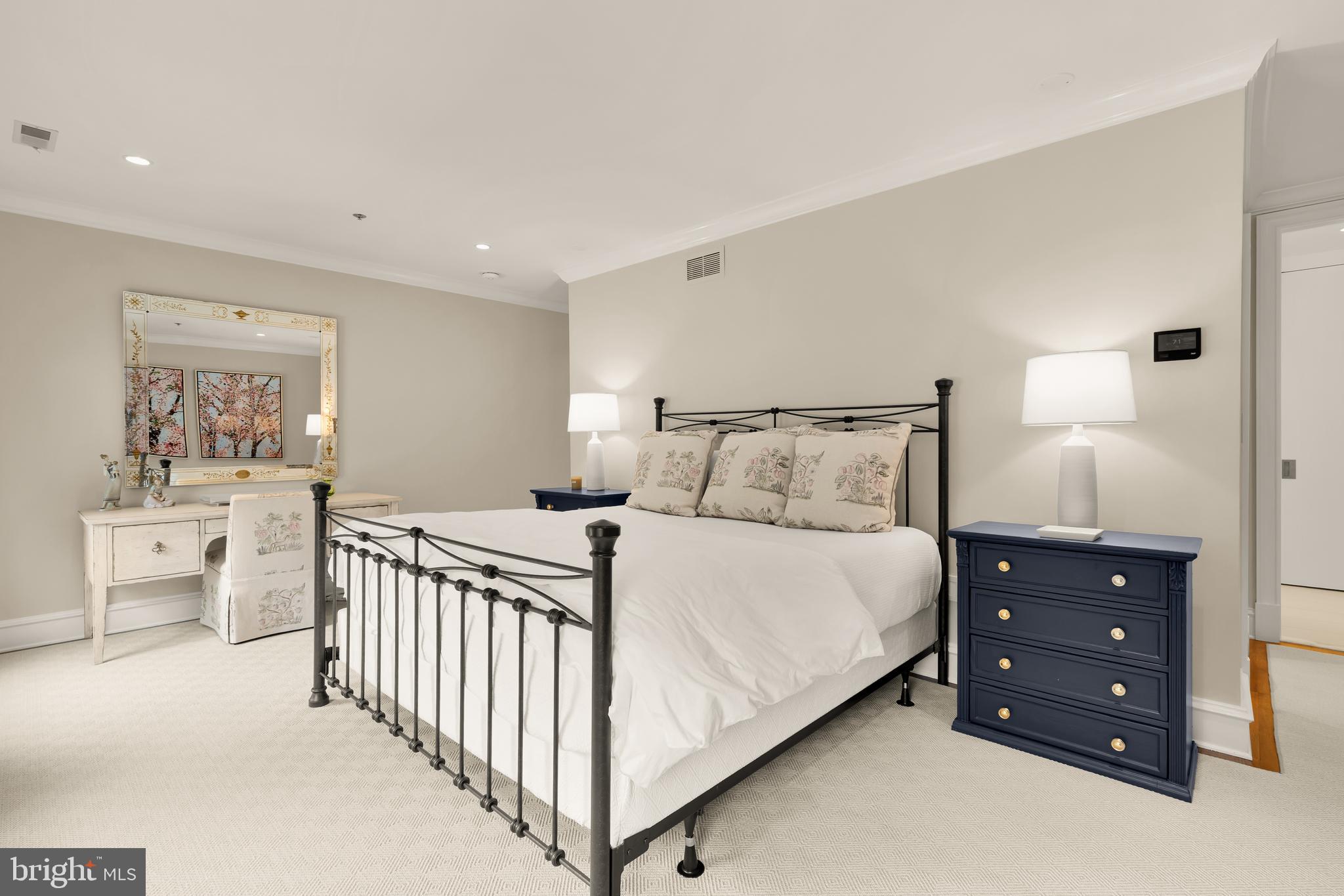 7449 Arlington Road Bethesda, MD 20814 - Photo 21 of 35 a bedroom with a bed and a view of bedroom