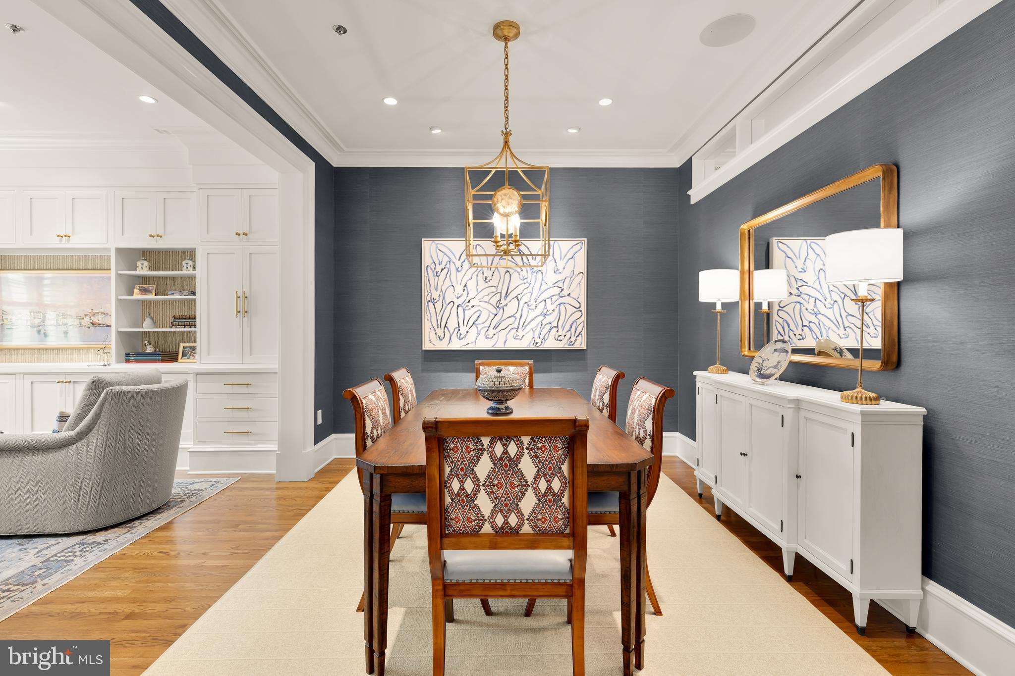 7449 Arlington Road Bethesda, MD 20814 - Photo 8 of 35 a dining room with furniture and window