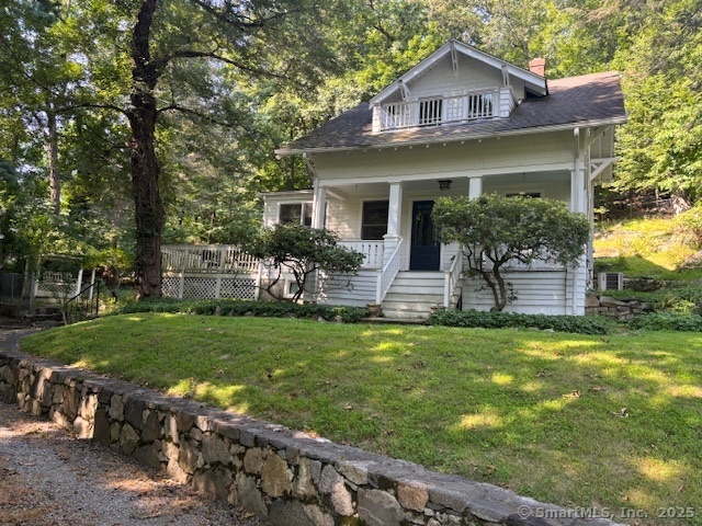 172 Roxbury Road Stamford, CT 06902 - Photo 1 of 1 Wonderful private location on .77 acre with many updates to this charming 1925 Craftsman built home. On city water and sewer.
