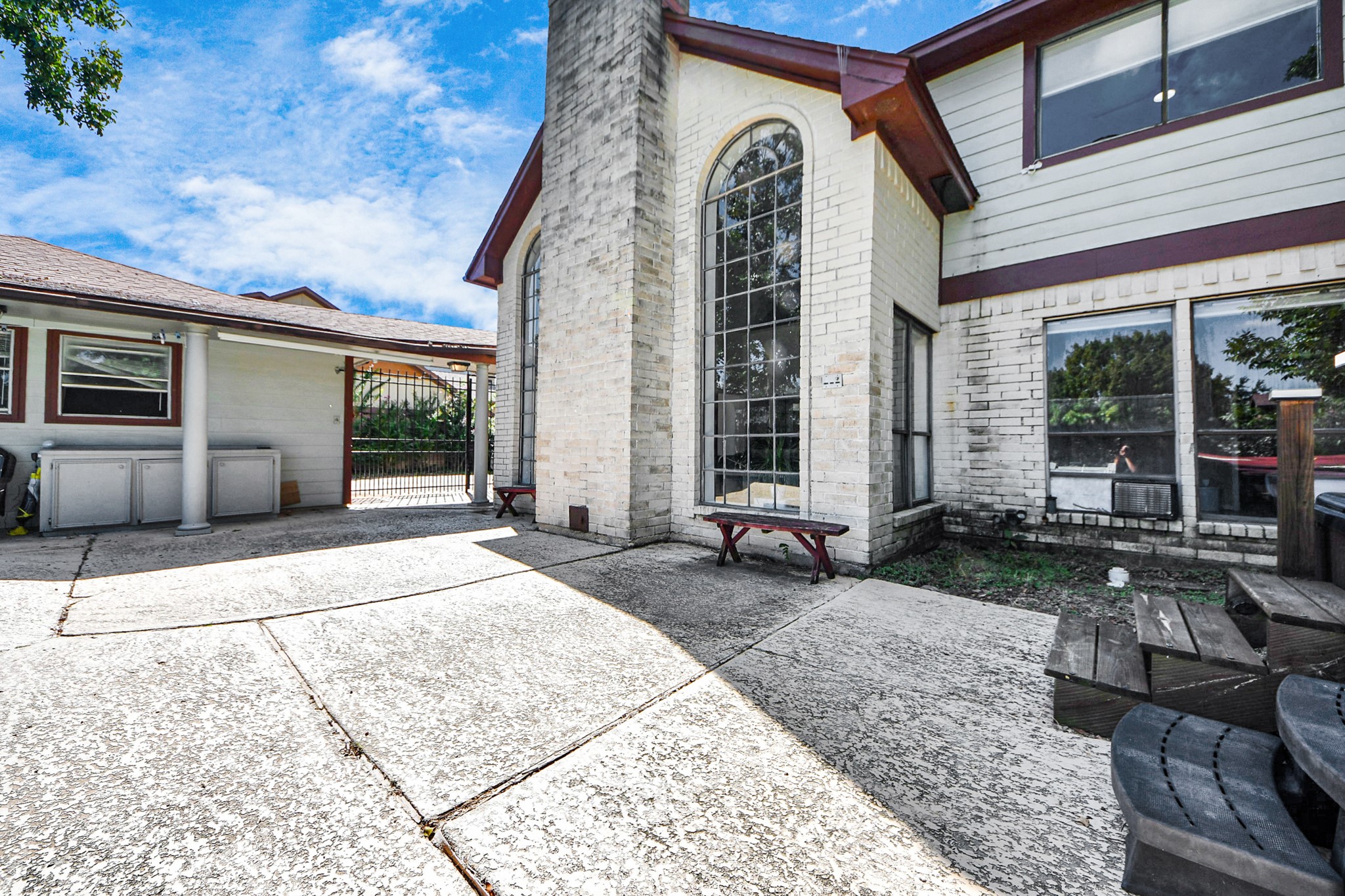 4712 Country Club View Baytown, TX 77521 - Photo 3 of 50 a view of a house with backyard porch and sitting area