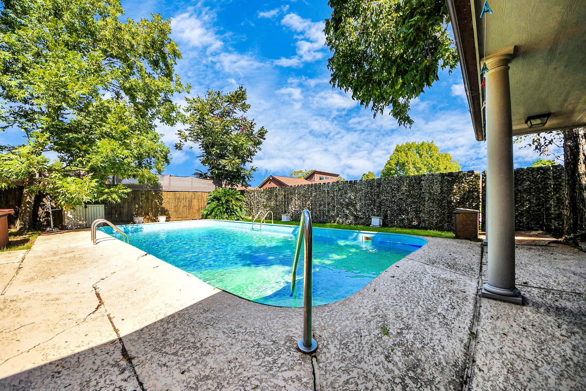 4712 Country Club View Baytown, TX 77521 - Photo 45 of 50 a view of a backyard