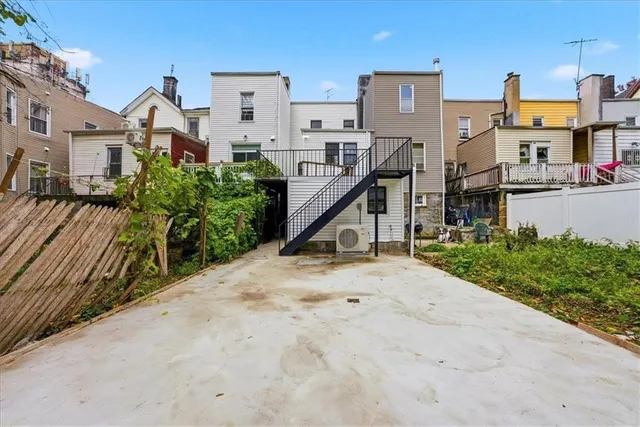 a view of city from balcony
