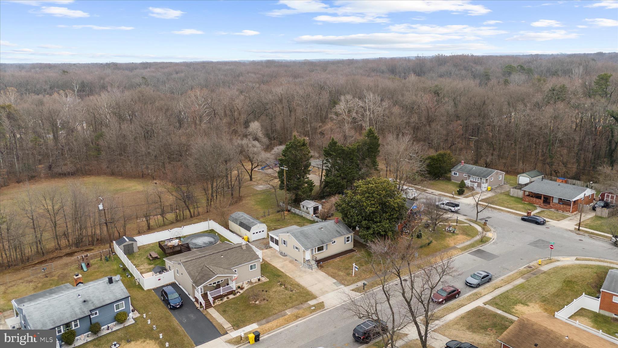 7831 Overhill Road Glen Burnie, MD 21060 - Photo 46 of 57 an aerial view of a house with mountain view