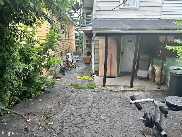 47 South 3rd Street Steelton, PA 17113 - Photo 25 of 26 a view of a backyard with plants and a grill