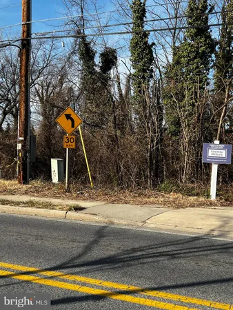a view of a park with swings