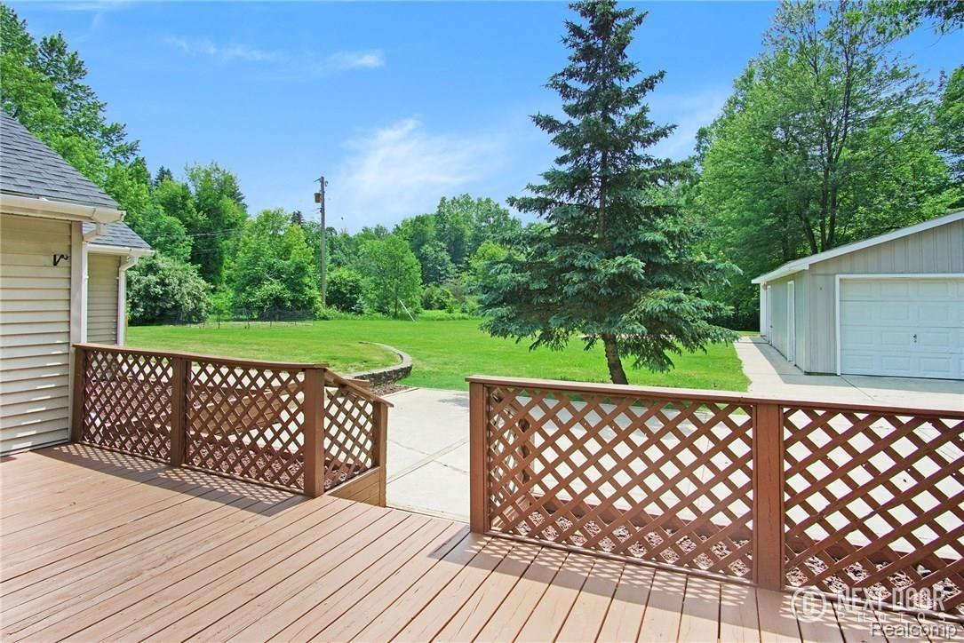 5789 Clarkston Road Clarkston, MI 48348 - Photo 5 of 37 VIEW FROM THE DECK 2.jpg