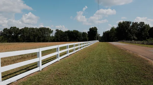 a view of a lake with a mountain in the background
