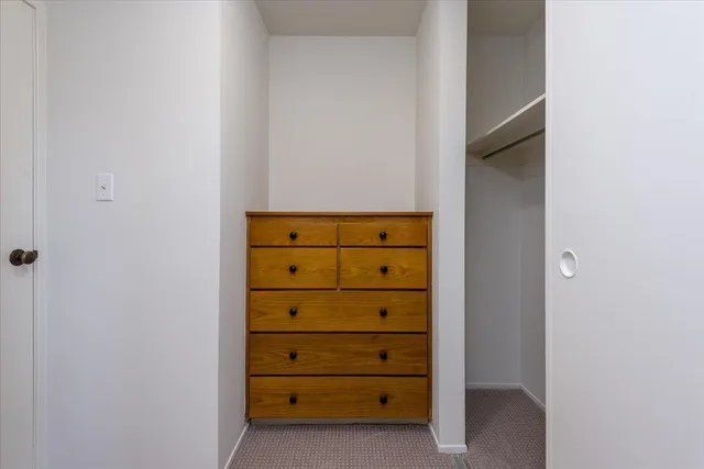 a view of walk in closet