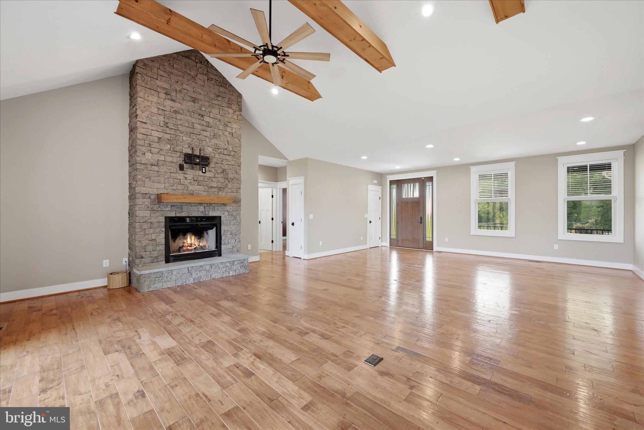 9014 Monumental Mills Road Rixeyville, VA 22737 - Photo 15 of 81 Wood burning fireplace