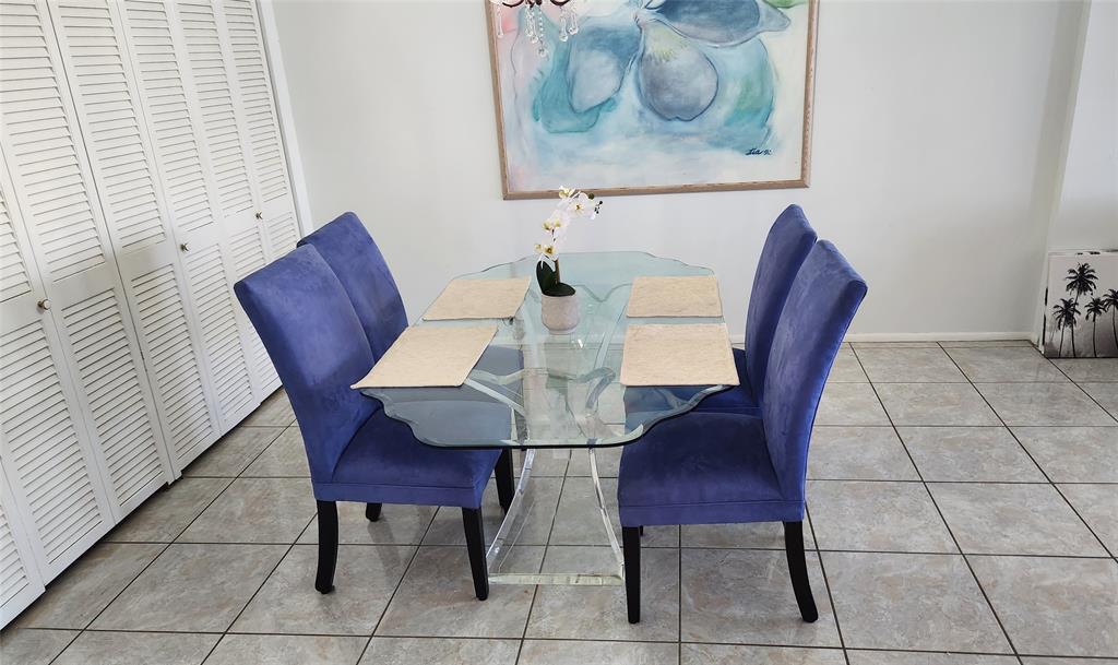 405 North Ocean Boulevard, Unit 1507 Pompano Beach, FL 33062 - Photo 6 of 19 a view of a dining room with furniture