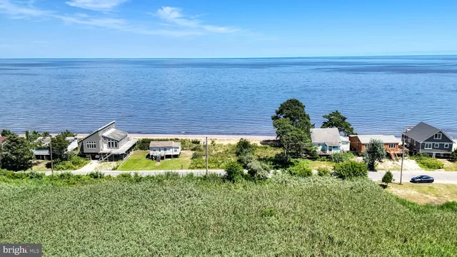 a view of beach and ocean