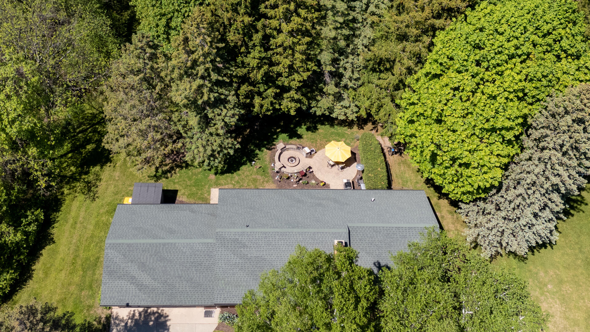7124 Pioneer Road Cedarburg, WI 53012 - Photo 30 of 32 View from above
