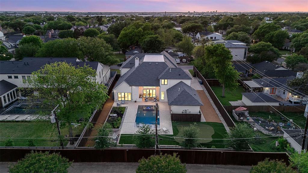 7110 Robin Road Dallas, TX 75209 - Photo 36 of 36 an aerial view of a house