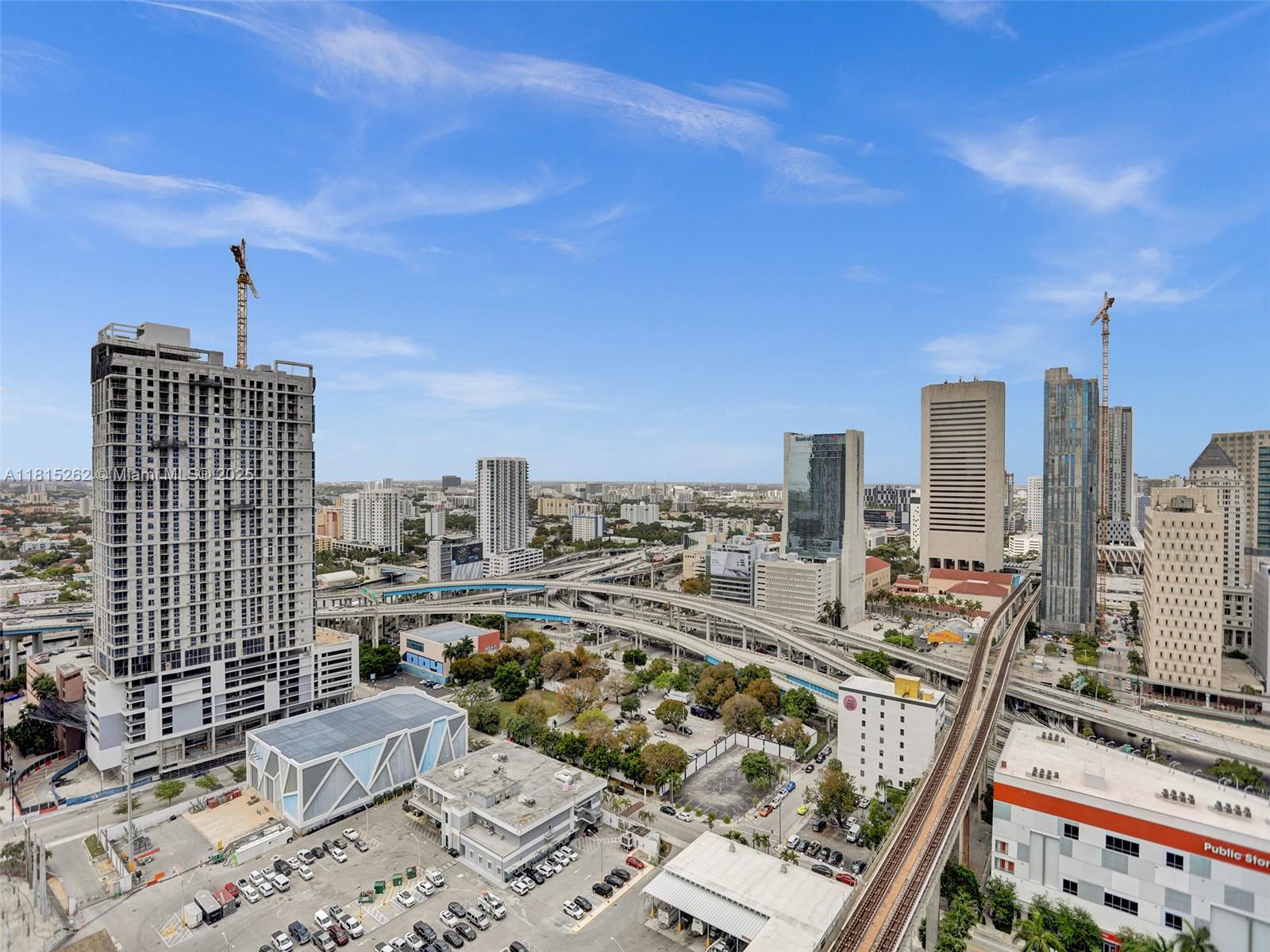 90 Southwest 3rd Street, Unit 2809 Miami, FL 33130 - Photo 33 of 67 a view of a city with tall buildings
