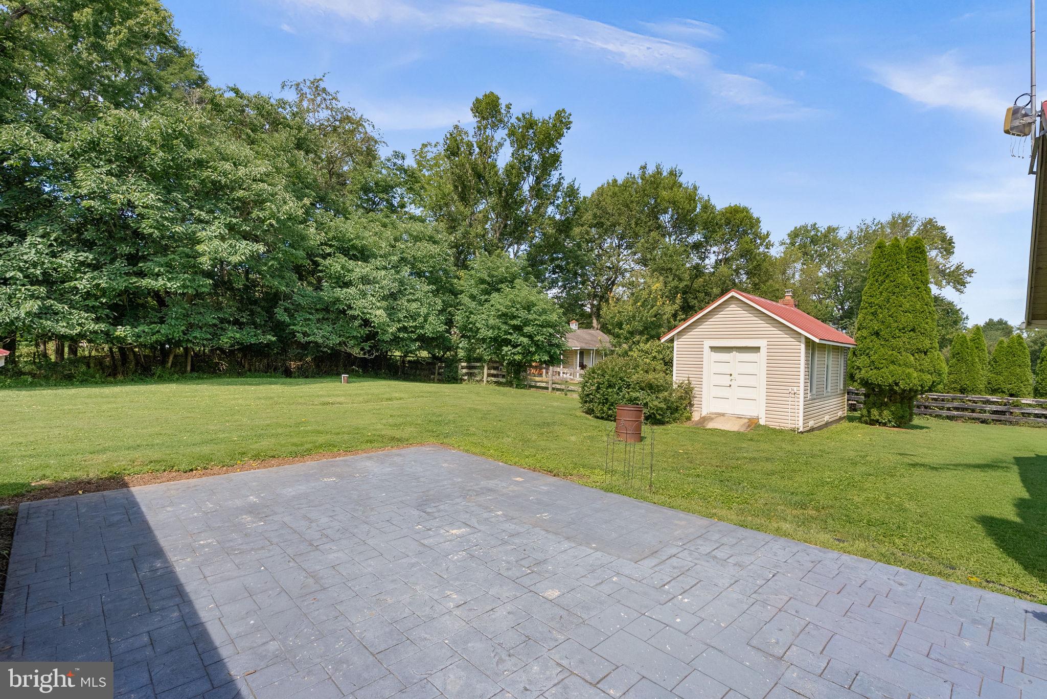 35121 Bloomfield Road Round Hill, VA 20141 - Photo 49 of 57 Paver Patio, Yard and Studio
