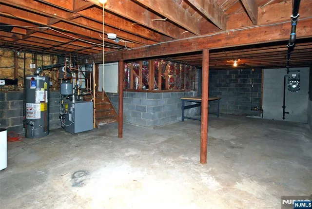 a view of storage and utility room