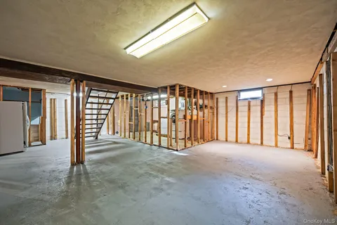 a view of storage and utility room