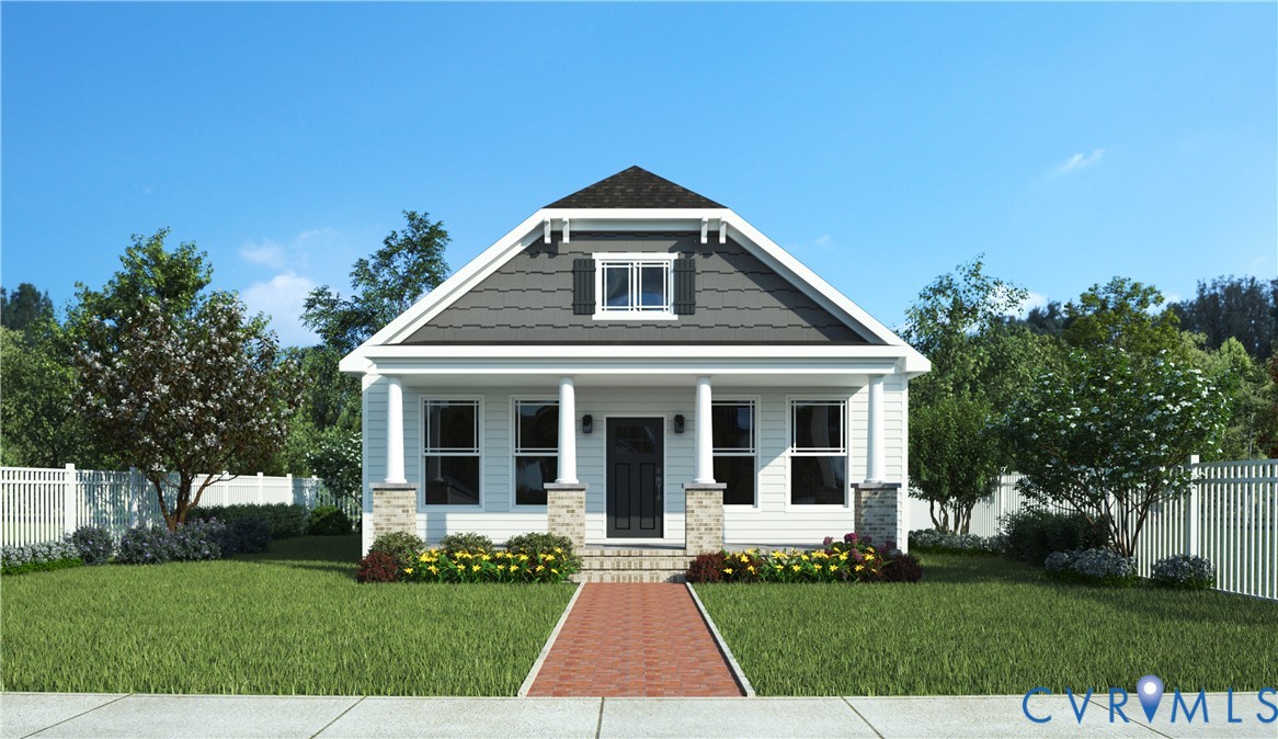 636 Overby Bend Road Richmond, VA 23222 - Photo 1 of 3 a front view of a house with a yard