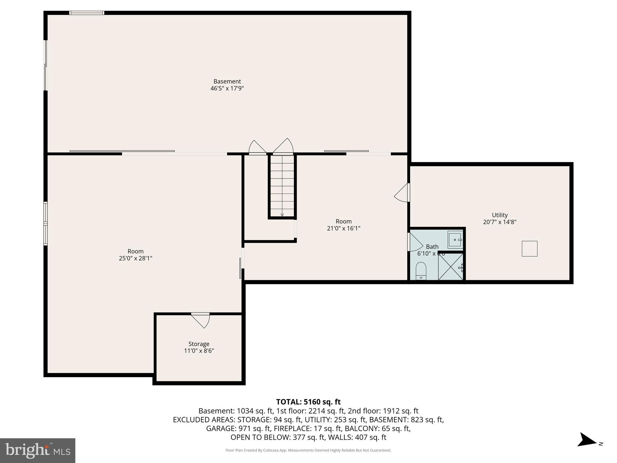 841 Stracks Dam Road Myerstown, PA 17067 - Photo 144 of 148 841 House Floor Plan - Basement