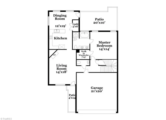 $2,005 | 604 Walnut Crossing Drive, Whitsett, NC 27377