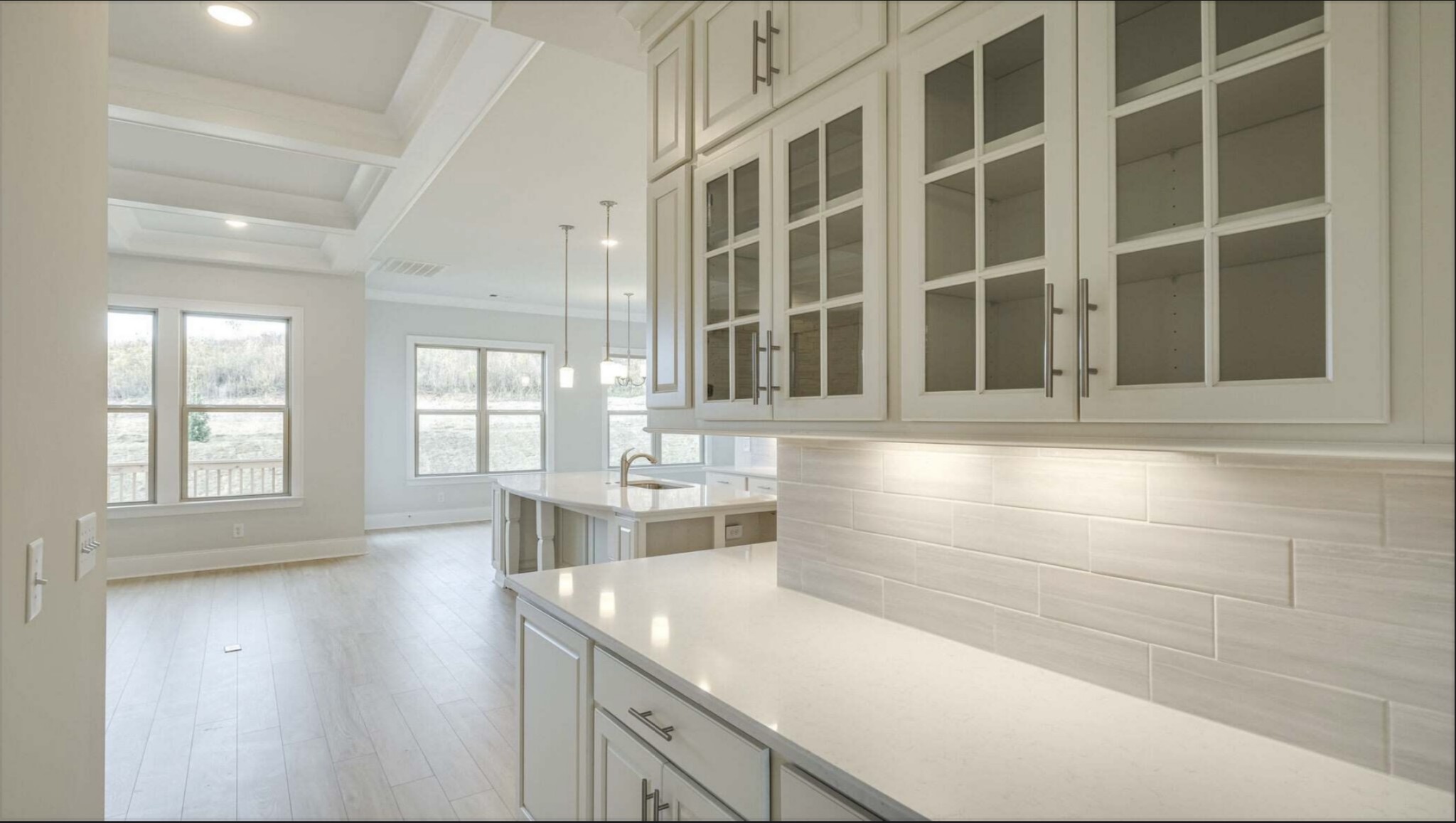 3203 Chase Point Drive Franklin, TN 37067 - Photo 11 of 30 a view of a kitchen counter top space and windows