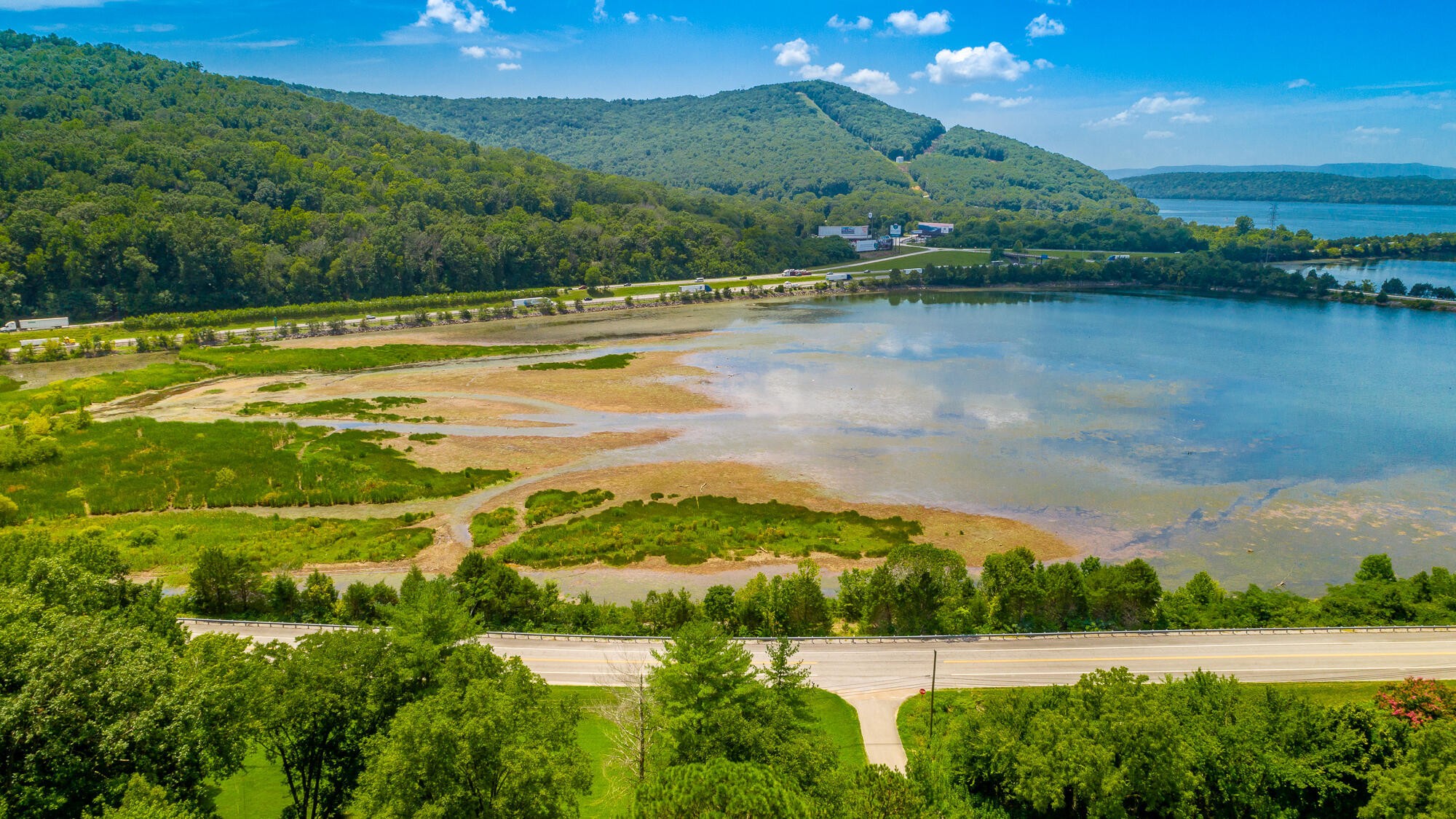 0 Highway 134 Guild, TN 37340 - Photo 10 of 68 a view of a lake with a mountain in the background
