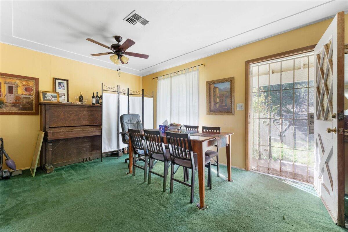 16483 Buzzard Roost Road Bella Vista, CA 96008 - Photo 132 of 138 a view of a dining room with furniture window and outside view