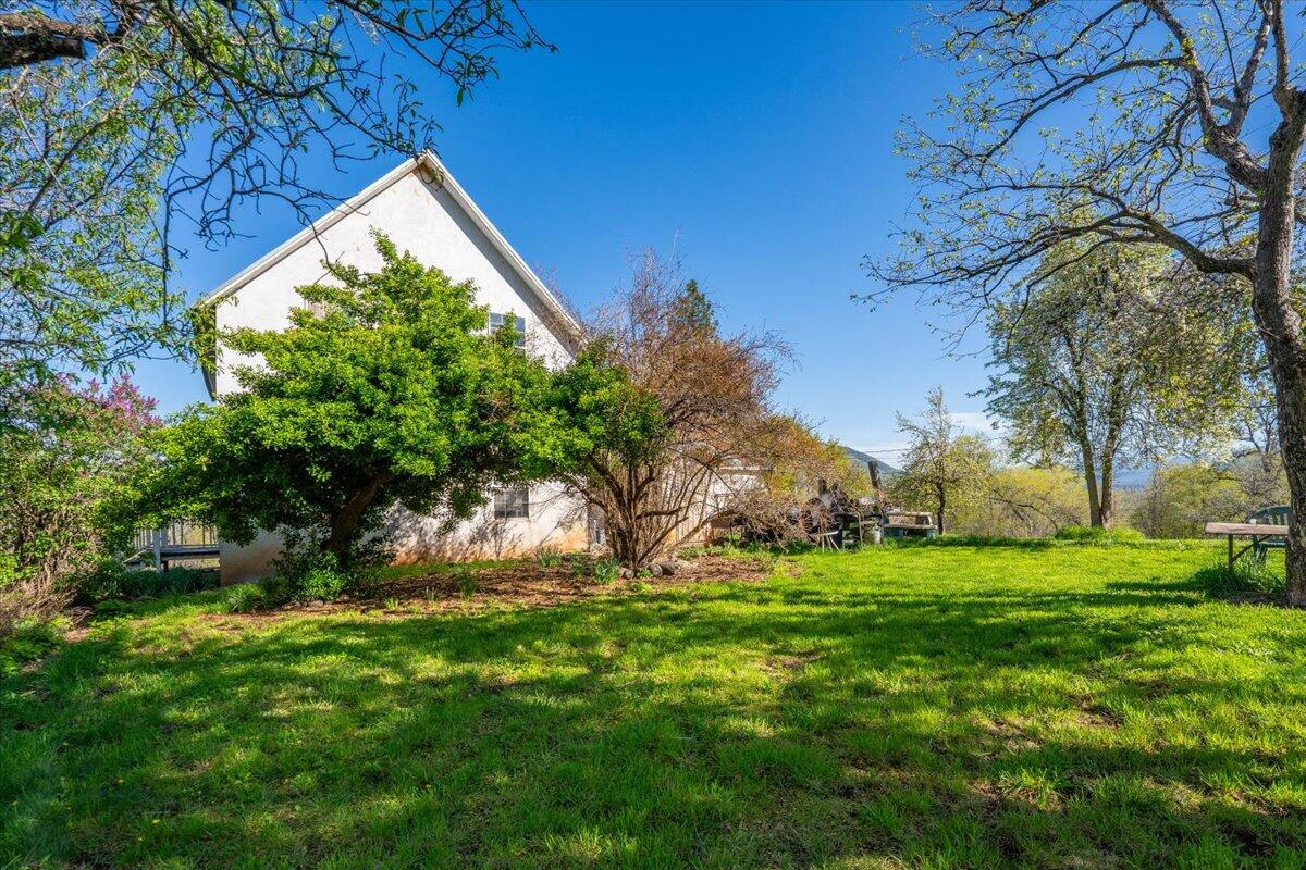 16483 Buzzard Roost Road Bella Vista, CA 96008 - Photo 22 of 138 a backyard of a house with lots of green space